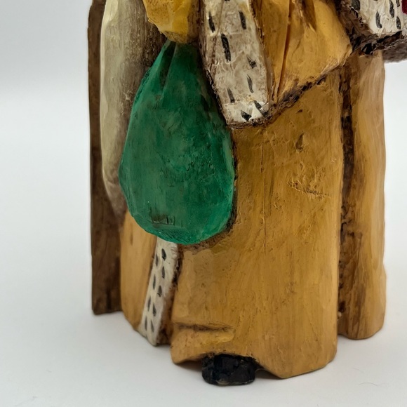 Captured Carvings by A Costanza 178 of 3000 Grand Ole Flag Santa Resin Limited - Picture 9 of 17